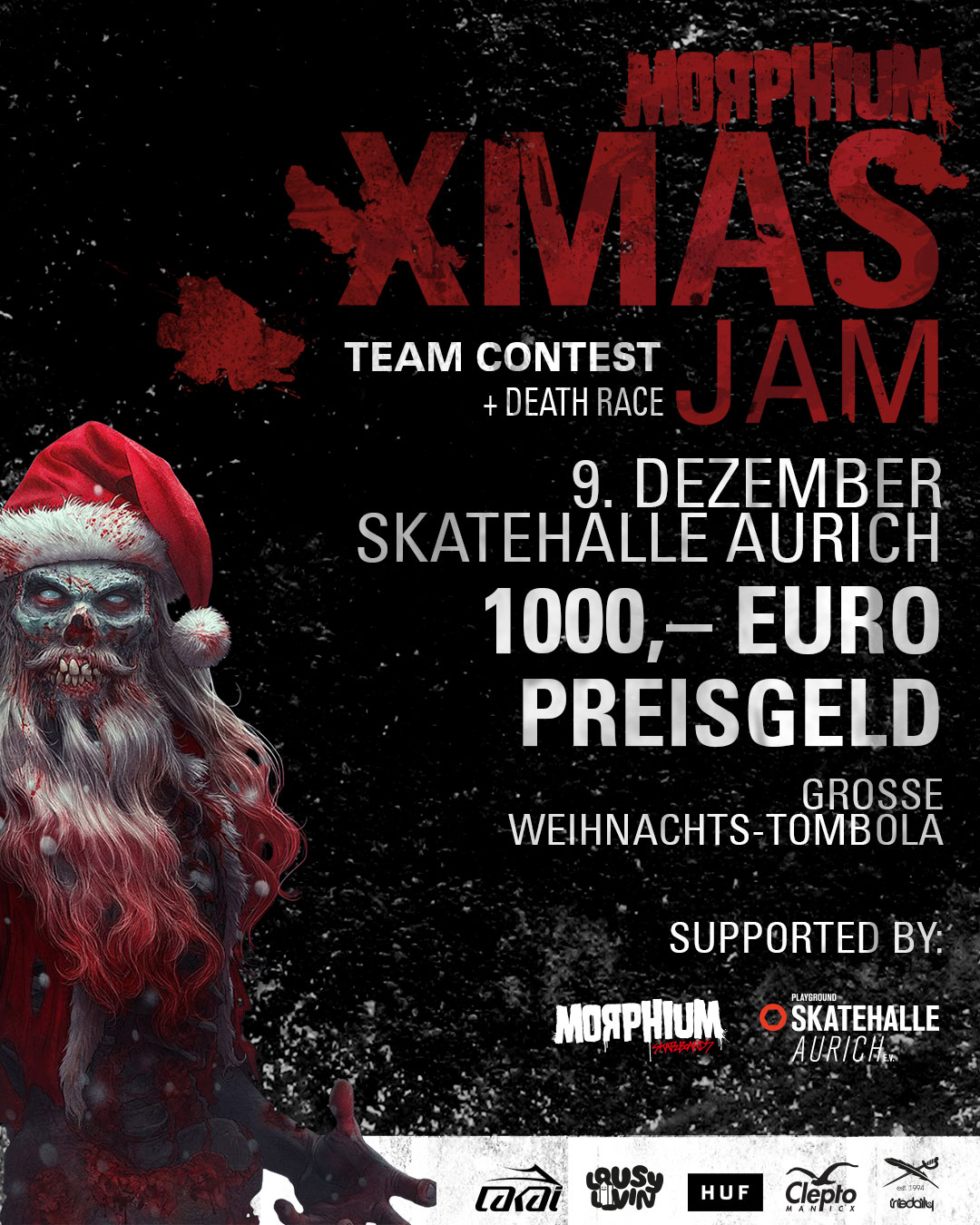 Morphium X-Mas Jam @ Playground Skatehalle Aurich e.V. | Aurich | Niedersachsen | Deutschland