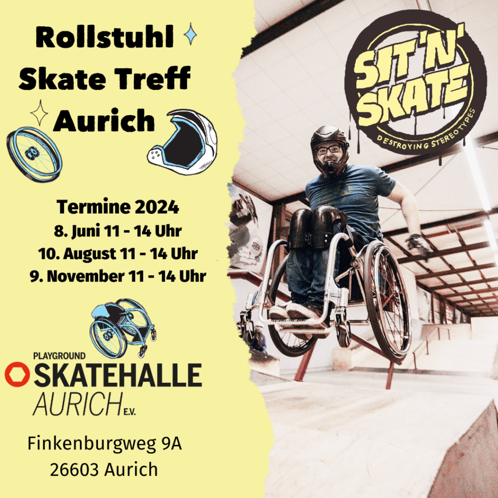 Rollstuhl Skate Treff Aurich @ Playground Skatehalle Aurich e.V. | Aurich | Niedersachsen | Deutschland